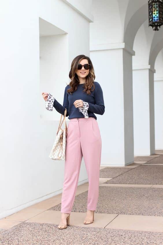 Look with Pink Pants