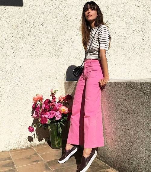 Look with Pink Pants