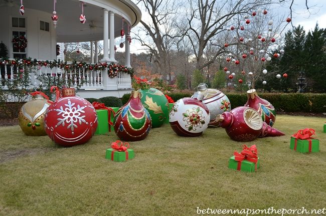 Christmas Decoration Outdoor Area Garden
