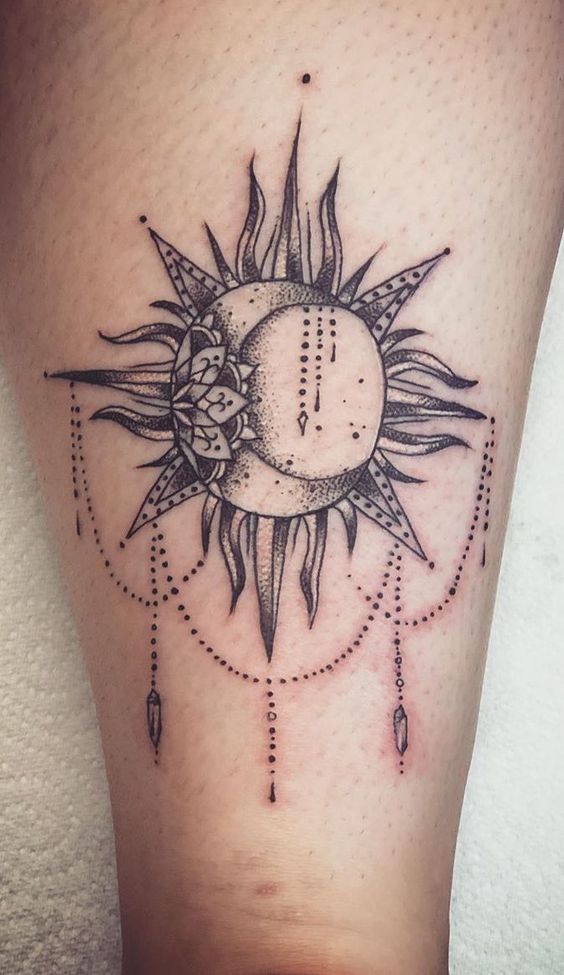 Sol E Lua Tatuagem Significado