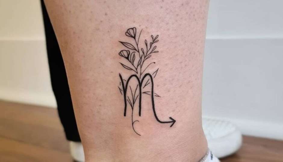 Simbolo Signo Escorpiao Tatuagem