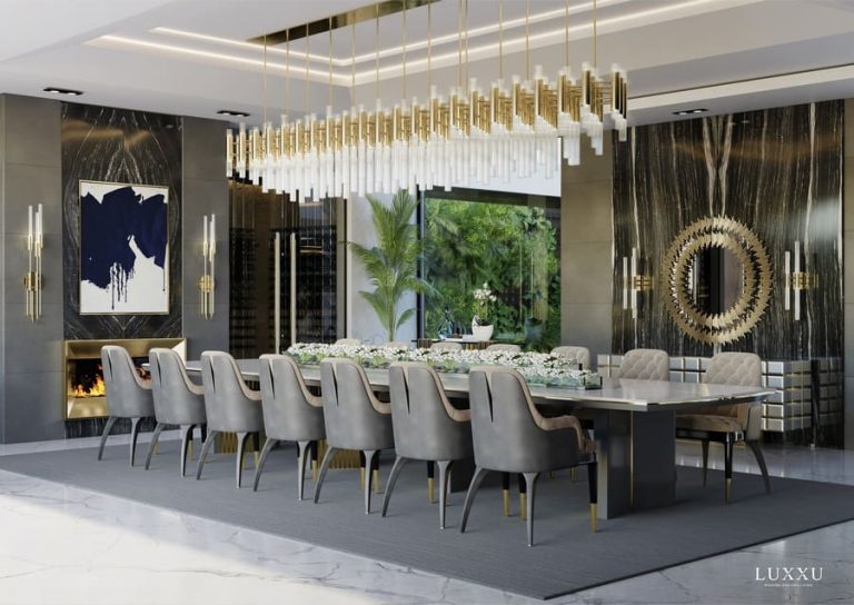 Luxury Dining Room Decoration