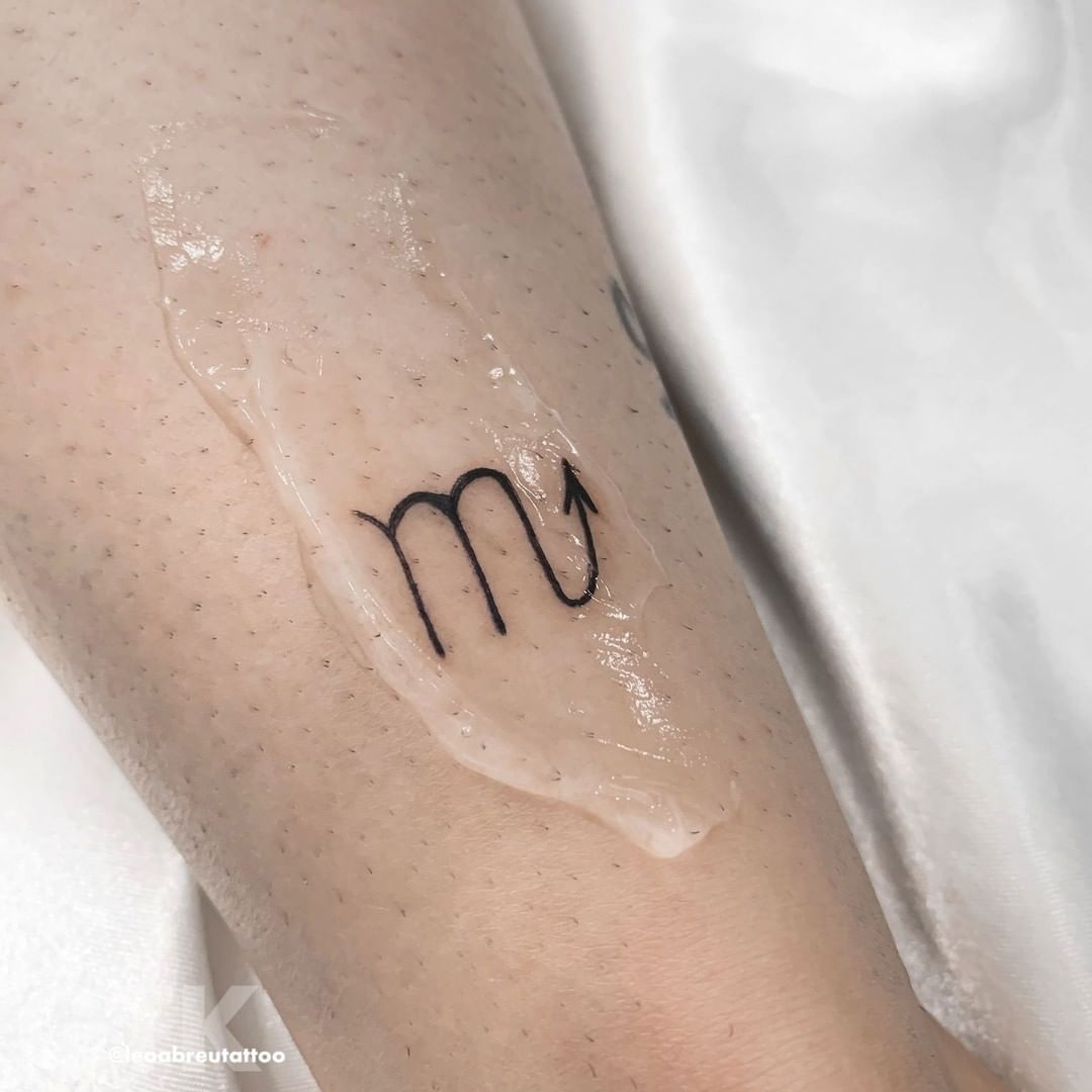 Simbolo Signo Escorpiao Tatuagem
