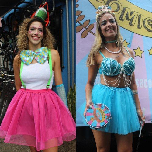Look de Carnaval Bloquinho Feminino