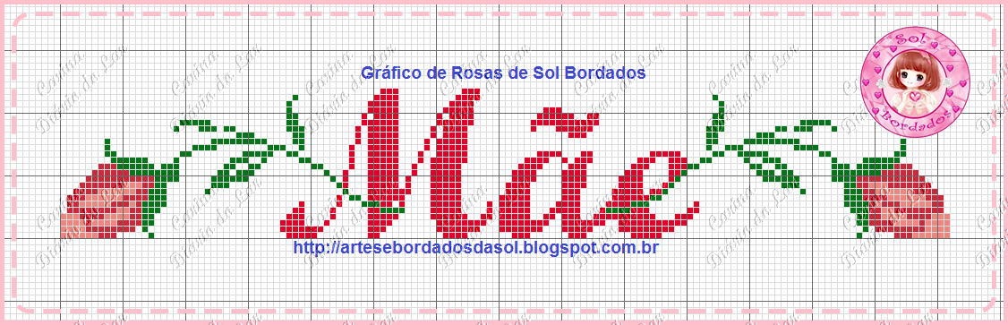 Graficos De Ponto Cruz Dia Das Maes
