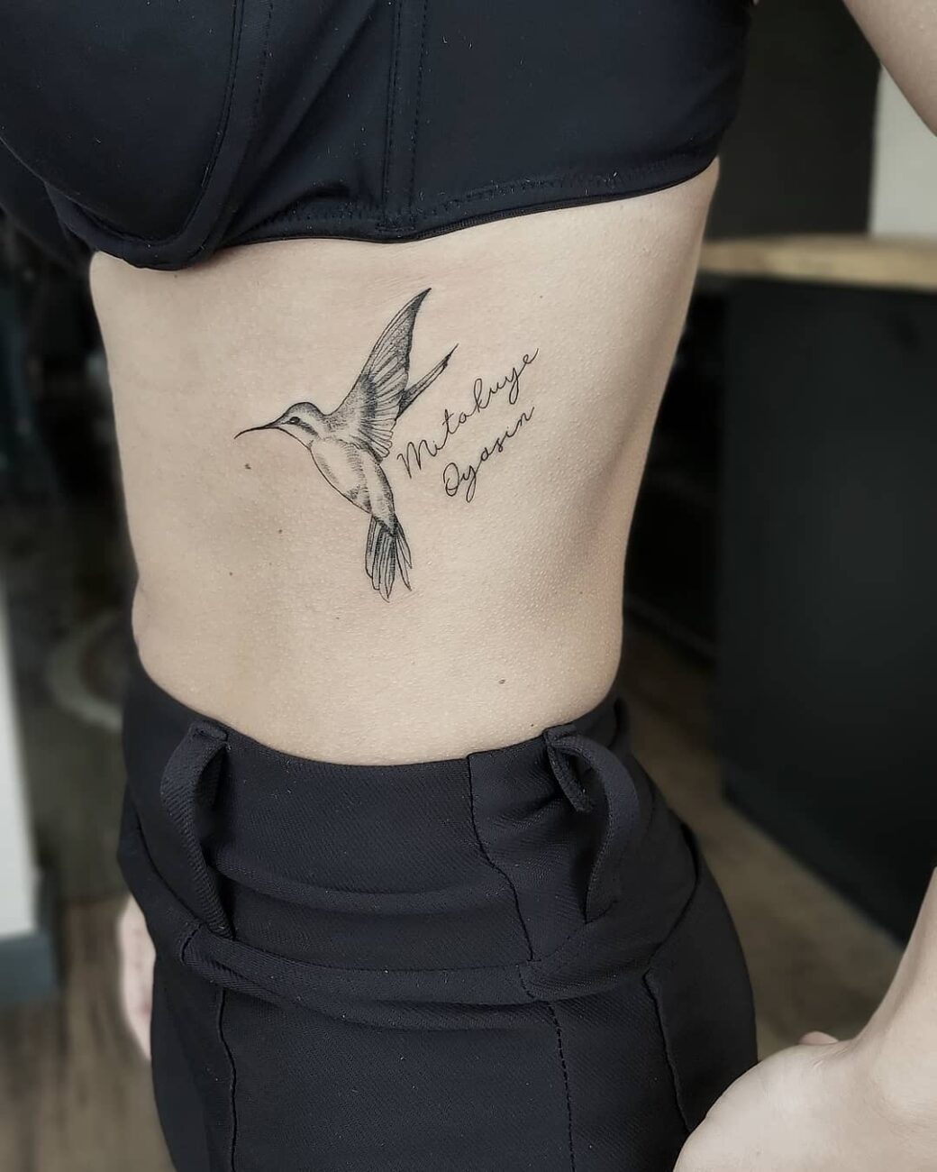 Tatuagem Beija Flor Feminina