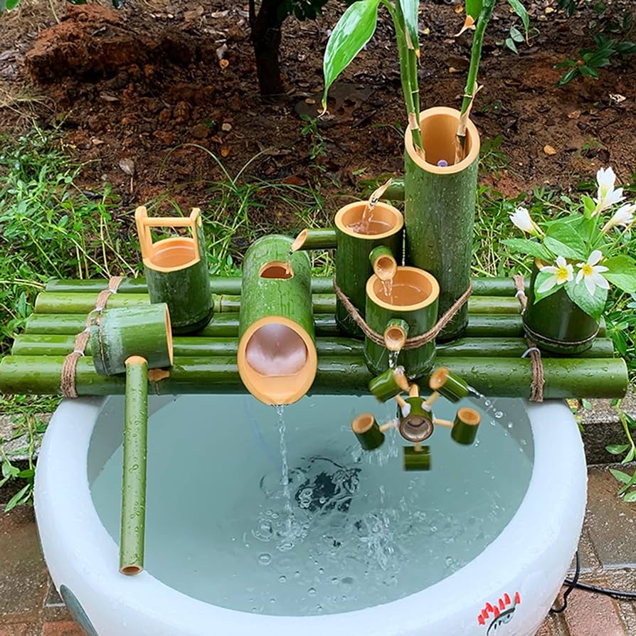 decoracao-de-jardim-com-bambu