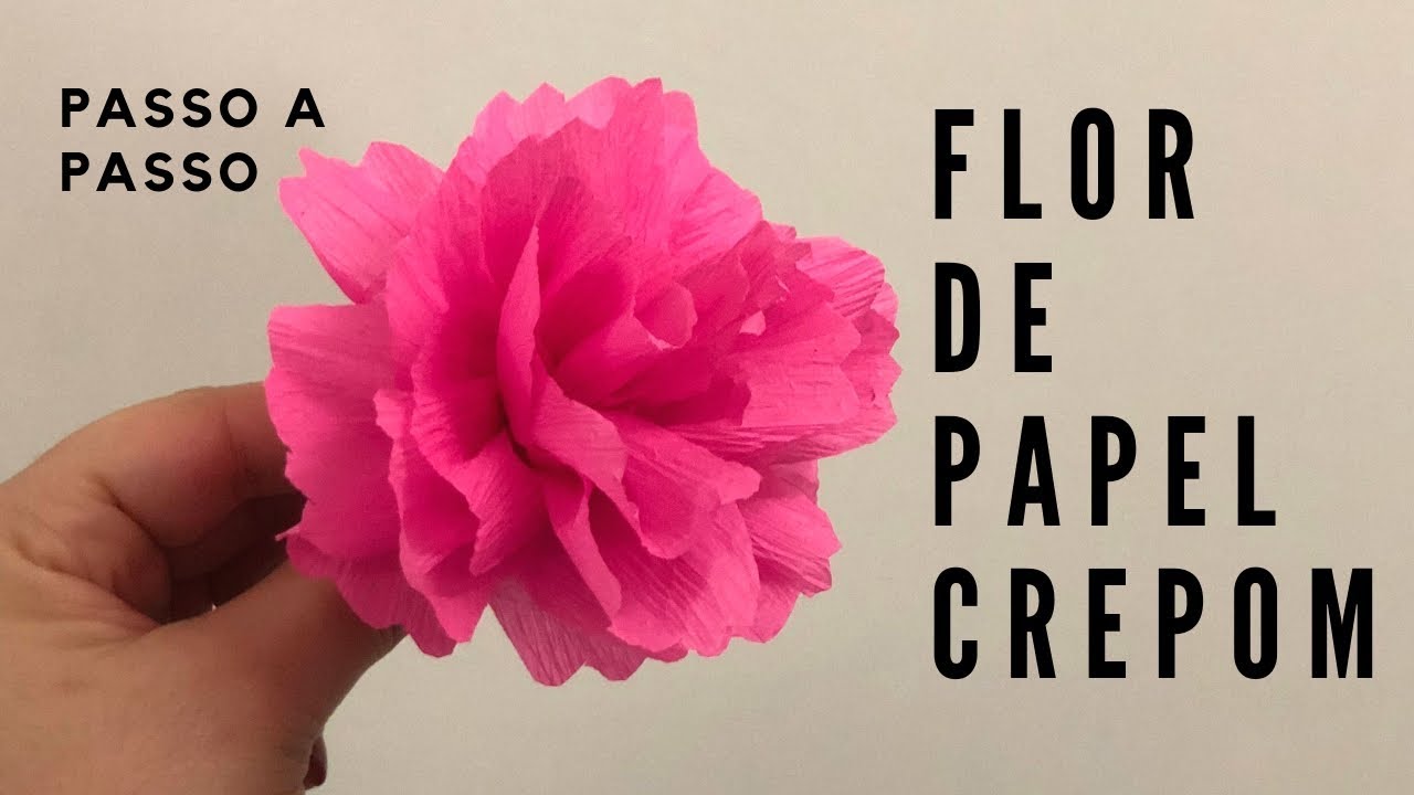 Flor De Papel Crepom