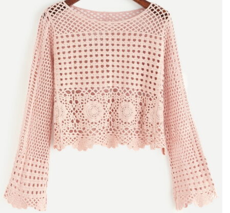 blusa-de-croche-manga-longa