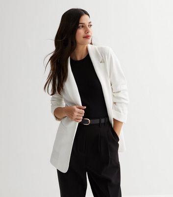 White Blazer Look