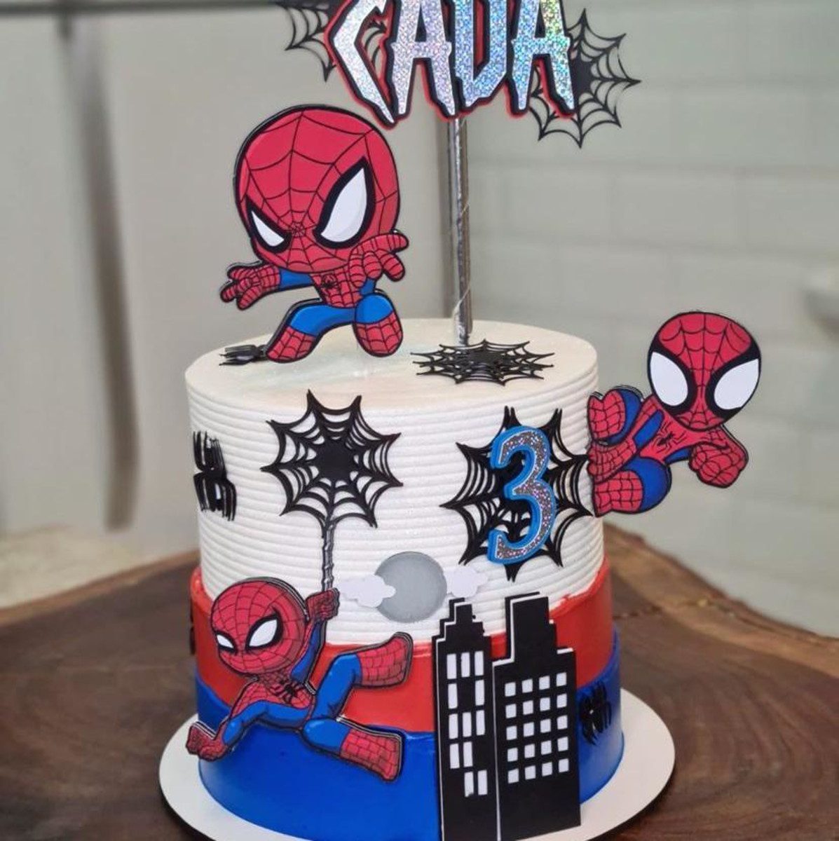 Bolo Do Homem Aranha