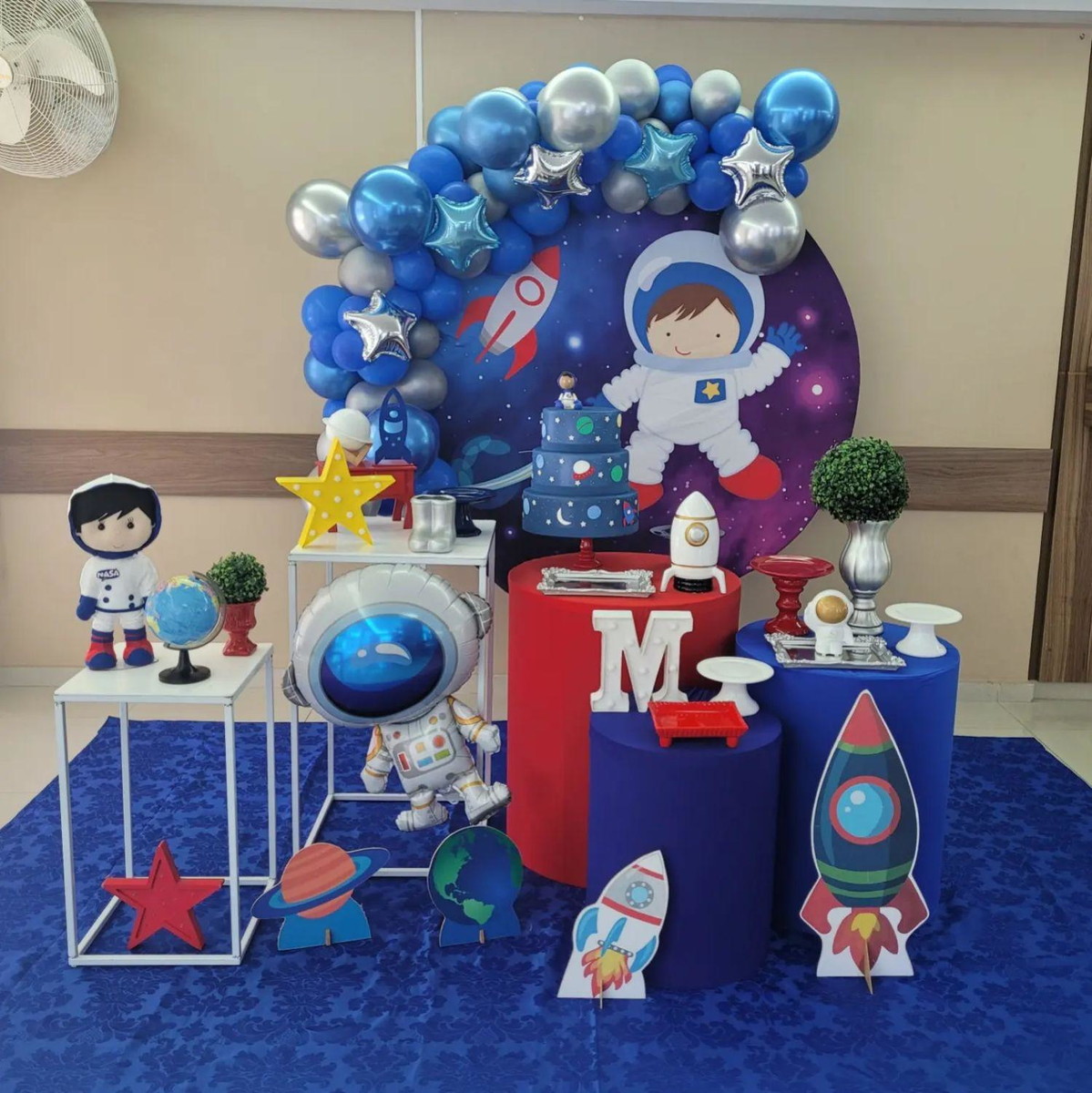 decoracao-de-festa-astronauta