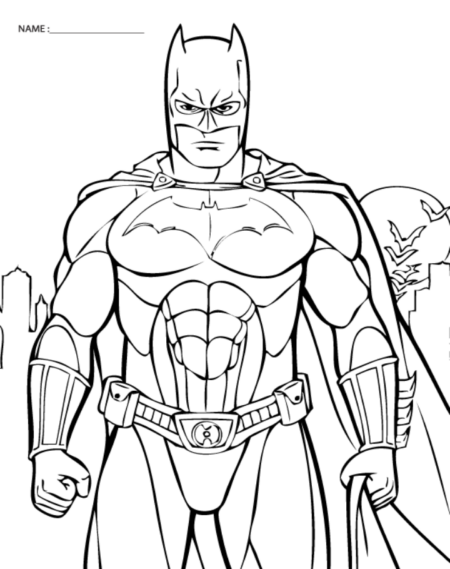 desenho-para-colorir-batman