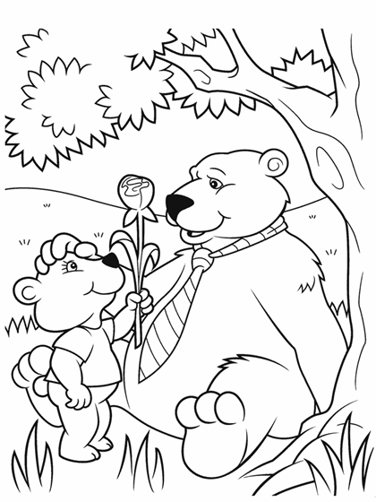 desenho-para-colorir-urso