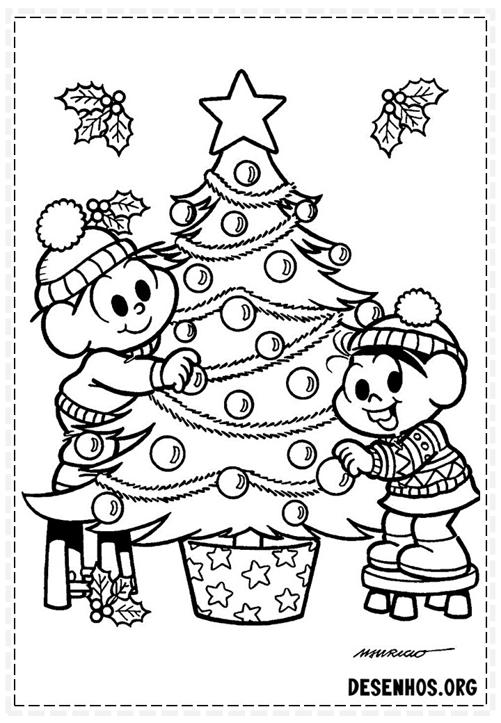 Desenhos de Natal para Colorir