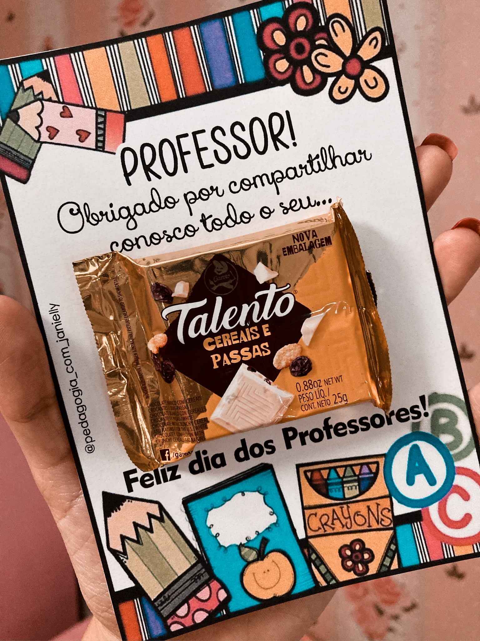 Lembrancinha Para Professor