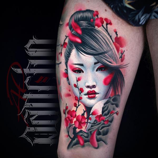 Geisha Tattoo