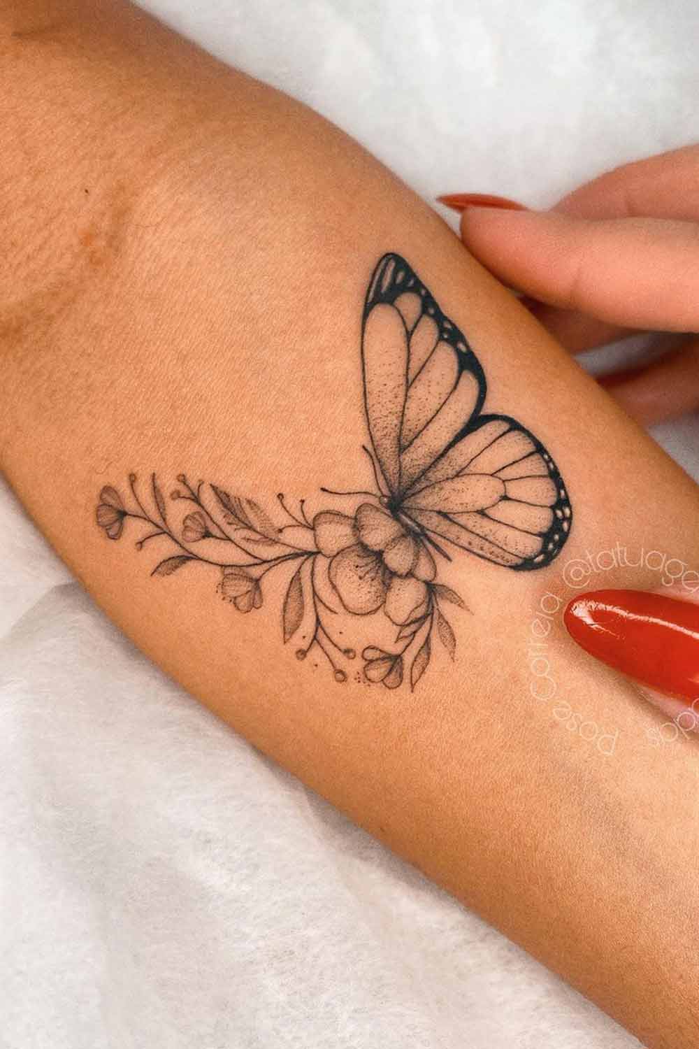 Tatuagem De Borboleta