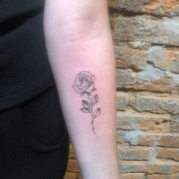 Tatuagem De Rosa