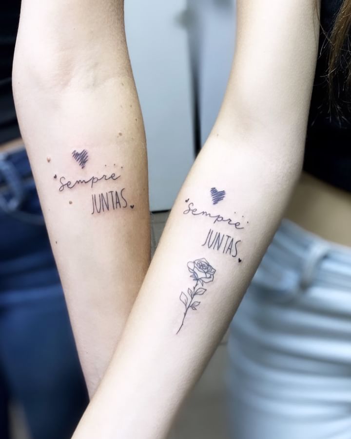 Tatuagem Feminina Mae E Filha