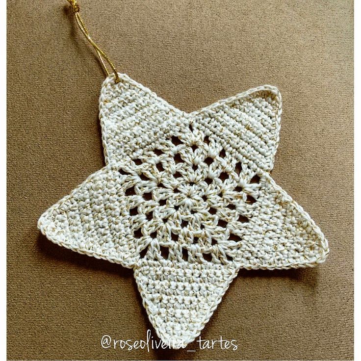 Estrela de Crochê