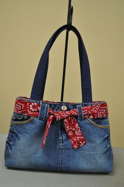 Artesanatos Faceis Bolsa Jeans