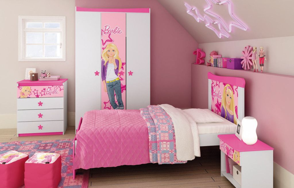 Decoração de Quarto da Barbie