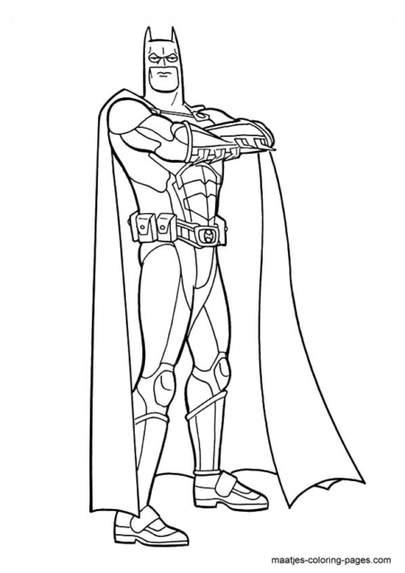 desenho-para-colorir-batman