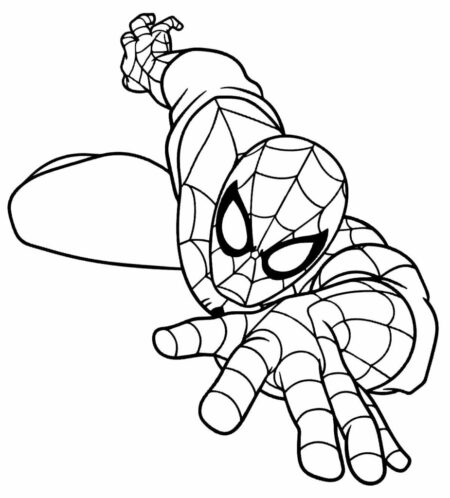 desenho-para-colorir-do-homem-aranha