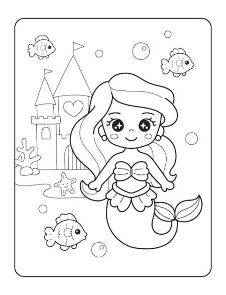 desenho-para-colorir-sereia