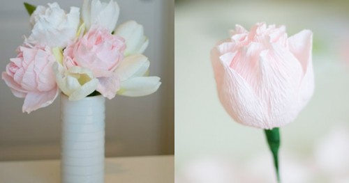 Flor De Lapis Com Papel Crepom Passo A Passo Para Criancas