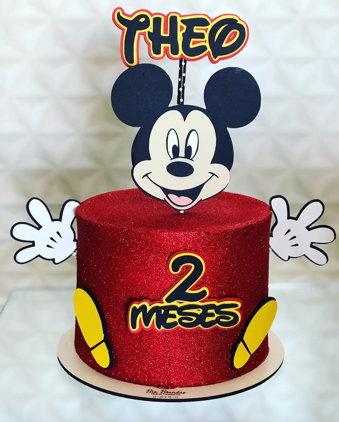 Bolo Decorado Mickey