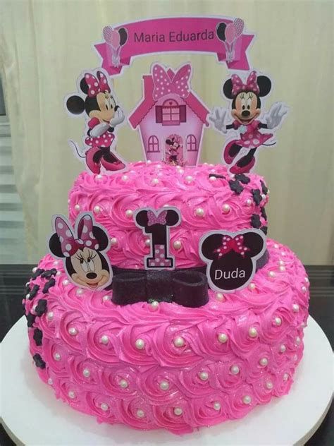 Bolo Decorado Minnie