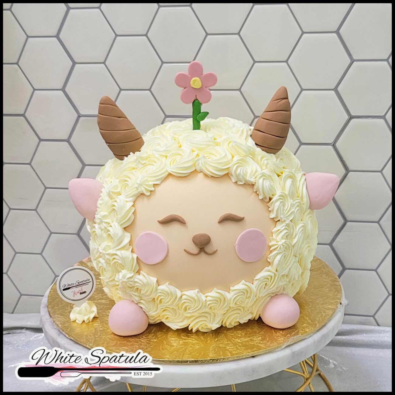 Sheep Decorated Cake