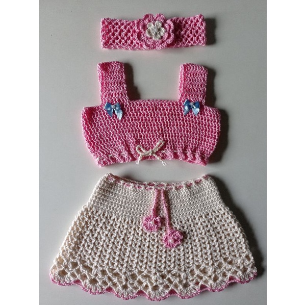 Conjunto Infantil De Croche