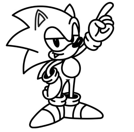 desenho-para-colorir-sonic