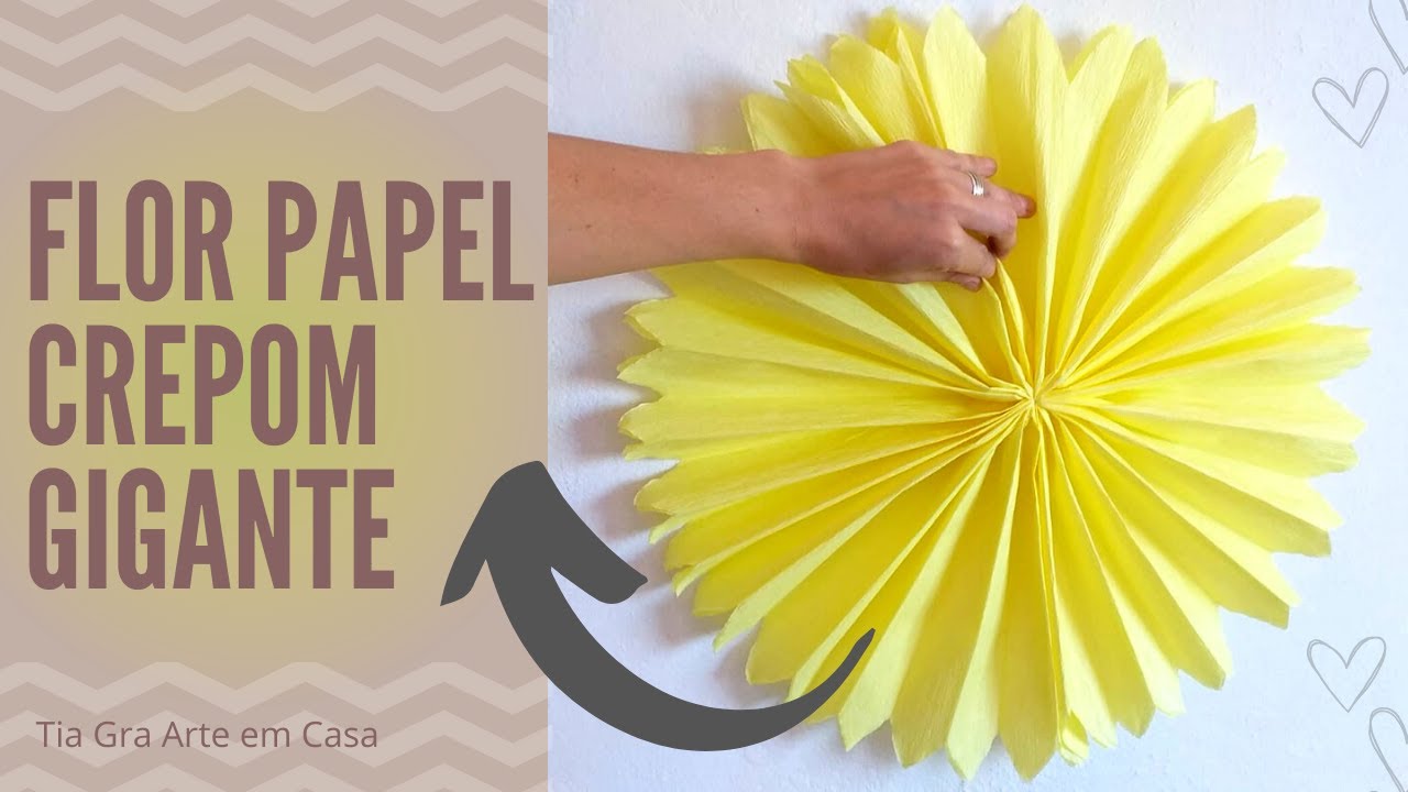 Flor De Papel Crepom