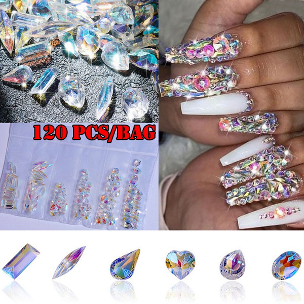 Diamond Decorated Nail