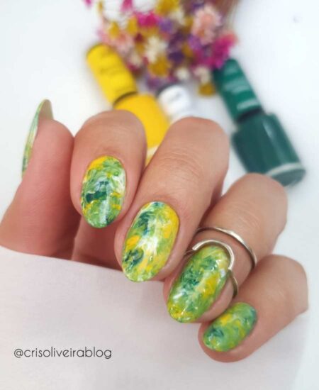 unhas-decoradas-marmorizadas