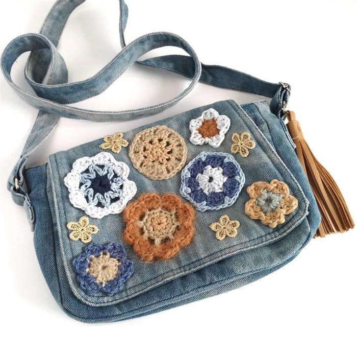 Artesanatos Faceis Bolsa Jeans