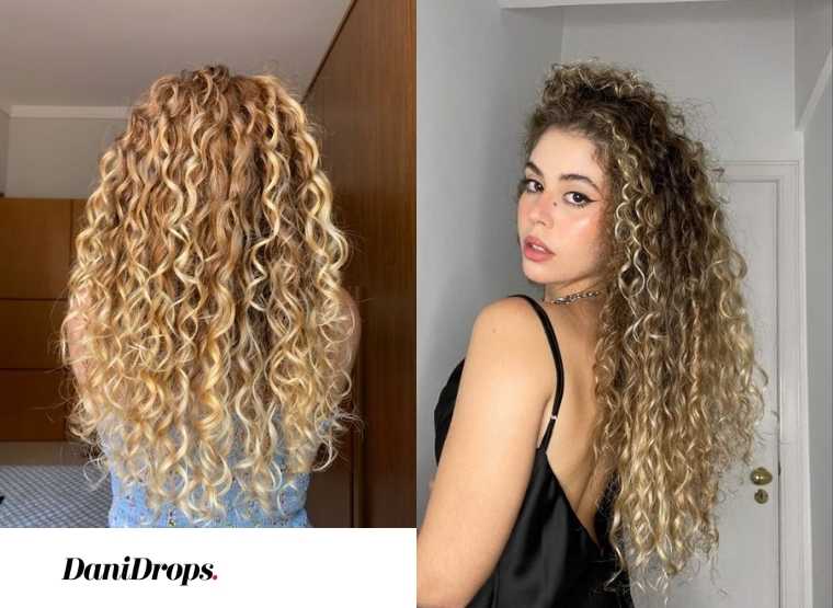 Cabelo Cacheado Loiro