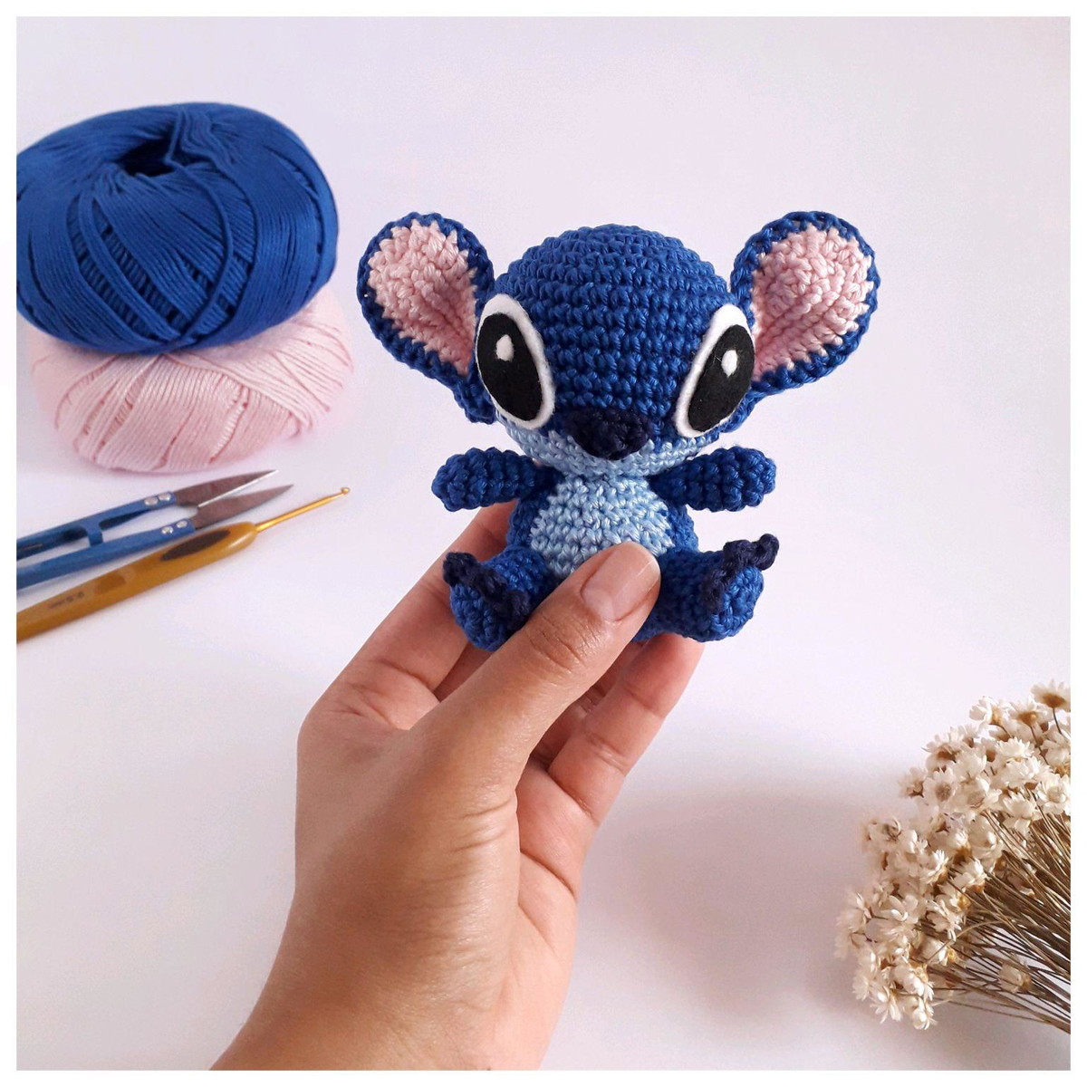 Crochê do Stitch