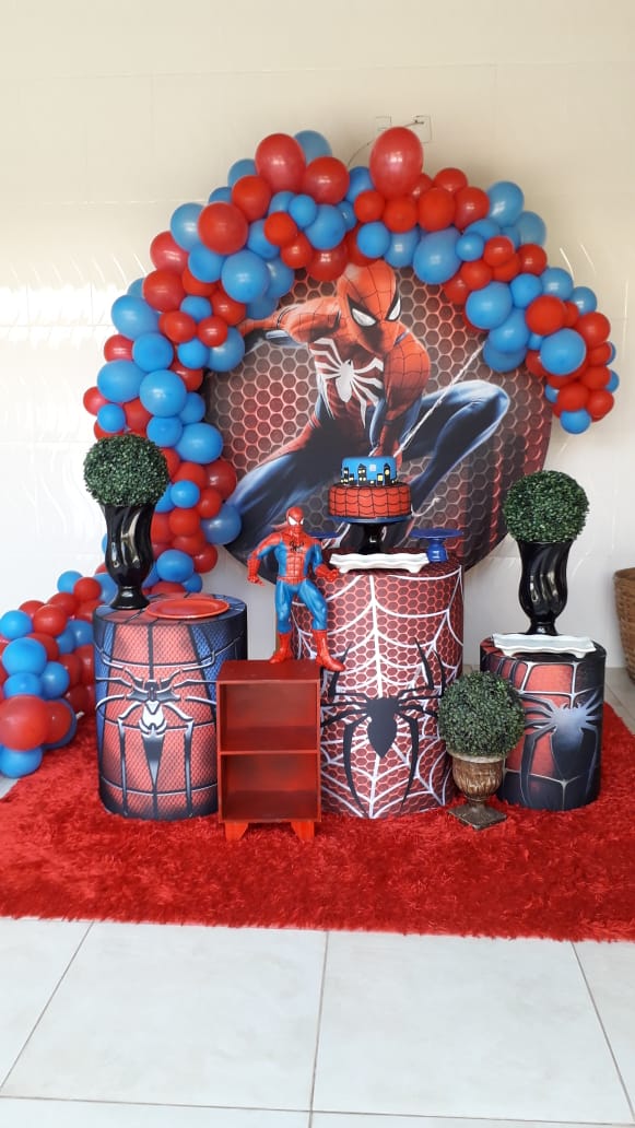 Decoracao Do Homem Aranha Simples