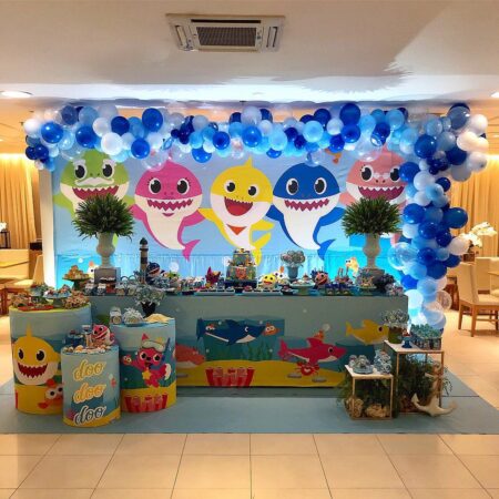 decoracao-festa-baby-shark