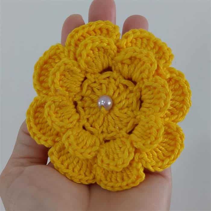 Flores De Croche Para Aplicacao