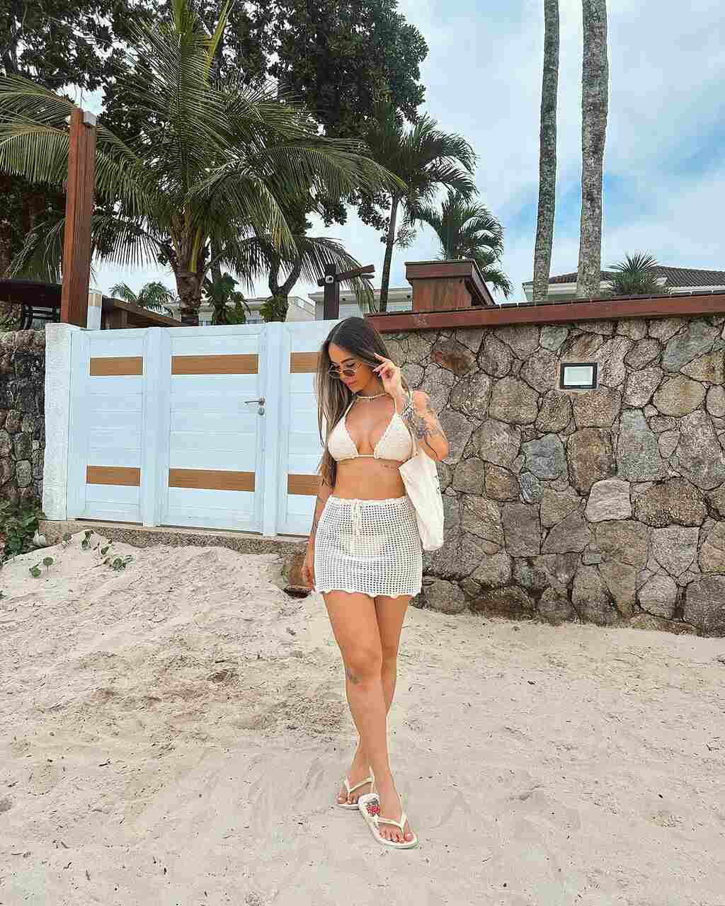 look praia feminino dia