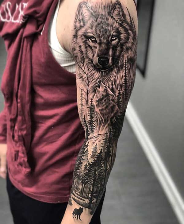 Tatuagem De Lobo