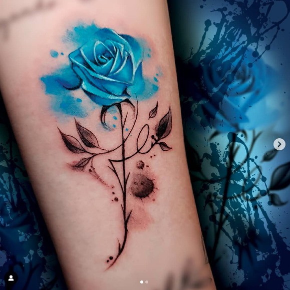 Tatuagem De Rosa