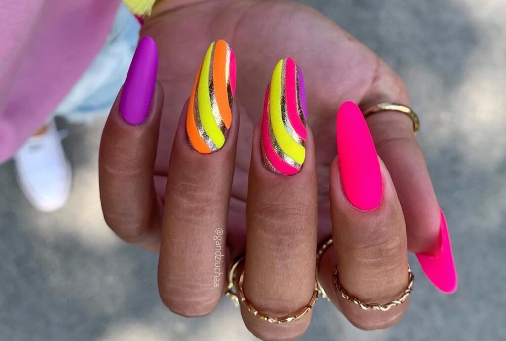 Unhas Neon