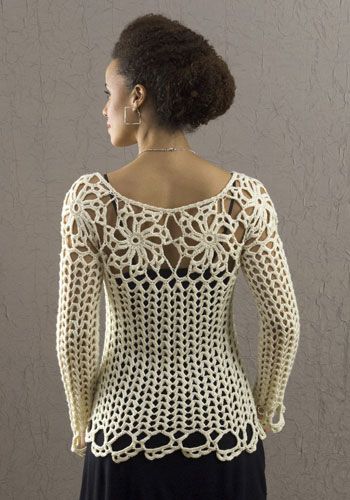 blusa-de-croche-manga-longa